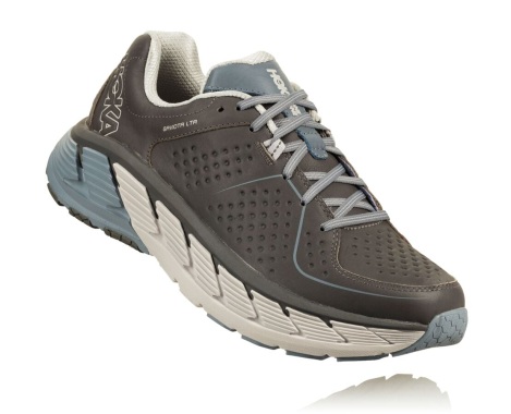 Tenisky Hoka One One Gaviota Leather Panske Siva (29HVOYUCT)